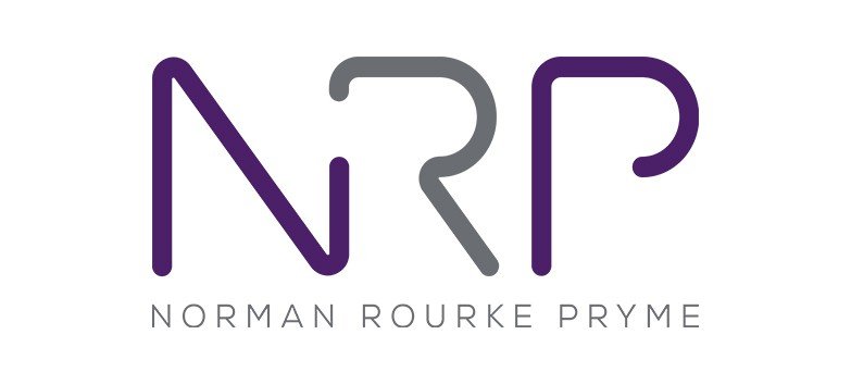 The Norman Rourke Pryme (NR) logo.