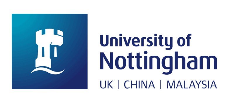 The University of Nottingham, with campuses in the UK, China, and Malaysia.